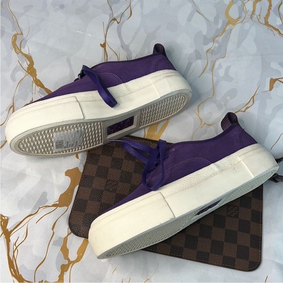 * Eytys Mother suede sneakers with white platform - Picture 3 of 10